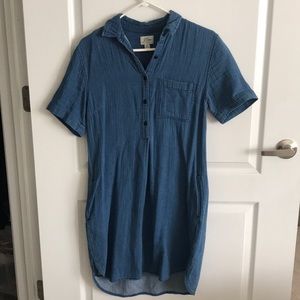 JCrew Chambray Shirtdress